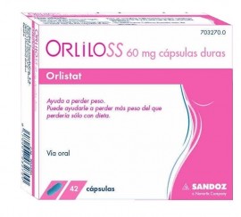  Orliloss 60 mg 42 capsulas...