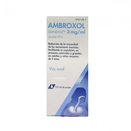 AMBROXOL SANDOZ 3 MG/ML JBE 125 ML