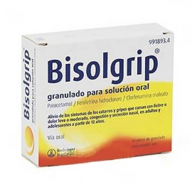 Bisolgrip SOBRES PARA EL RESFRIADO