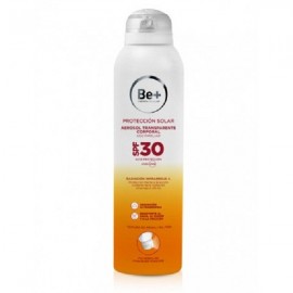 Be+ aerosol corporal transparente spf 30+, 200 ml
