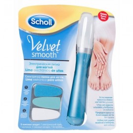 Dr Scholl Velvet Smooth lima electrónica de uñas 1ud
