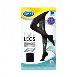 Dr Scholl medias light legs 60DEN color negro Talla XL 1ud