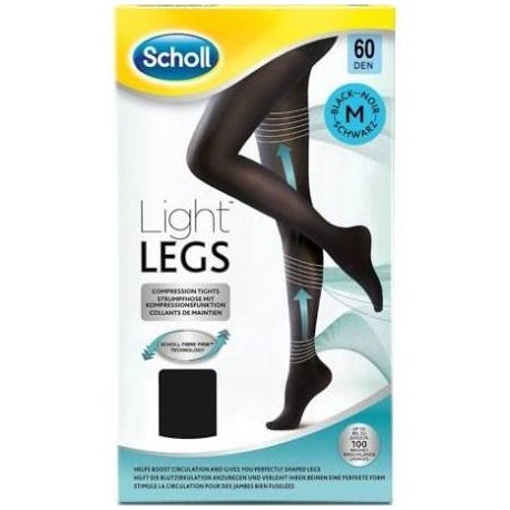 Dr Scholl medias light legs 60DEN color negro talla M 1ud