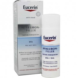 Eucerin Hyaluron Filler día textura enriquecida, 50 ml