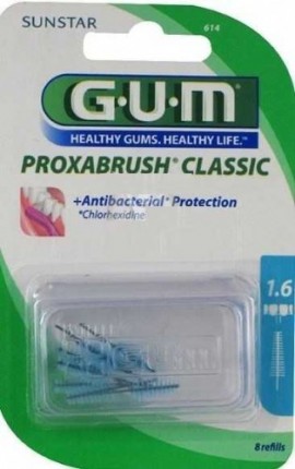 Gum 614 recambio cepillo proxabrush cónico