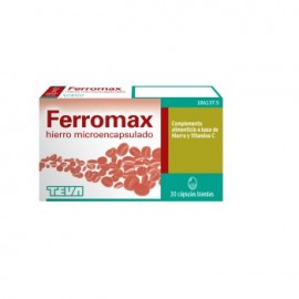 ferromax 30 capsulas de laboratorios teva