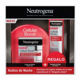 Neutrogena Cellular Boost Anti-edad: Pack Crema de Noche Regeneradora + Contorno de Ojos