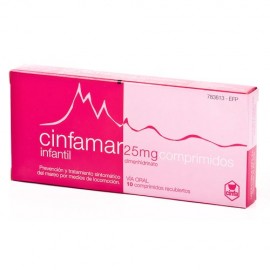 CINFAMAR INFANTIL 25 mg 10...