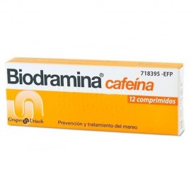 biodramina cafeina comprimidos