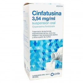 Cinfatusina jarabe para la tos