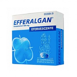 EFFERALGAN 500 mg 16 COMPRIMIDOS EFERVESCENTE