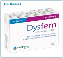 vitalfarma dysfem 30 capsulas