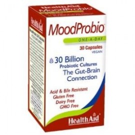 HealthAid MOODPROBIO 30billion vegan 30vcaps.