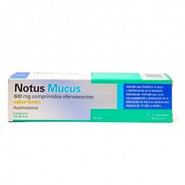 Notus mucus acetilcisteina