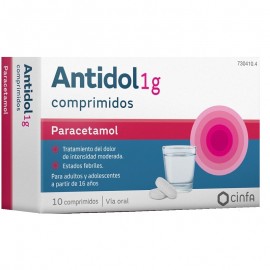 antidol 1 g paracetamol para el dolor