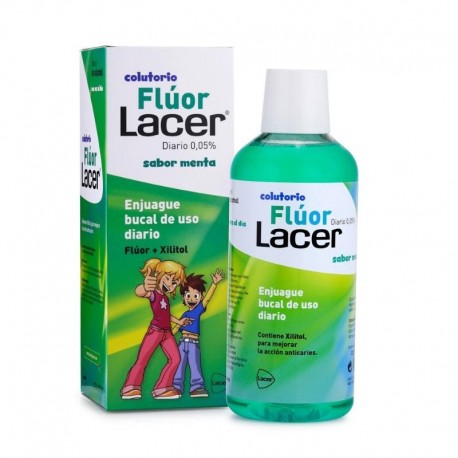 Elixir Lacer Fluor Diario Menta 500 ml