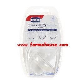PHYSIO CHICCO SOOTHER SILICONE 4 M +