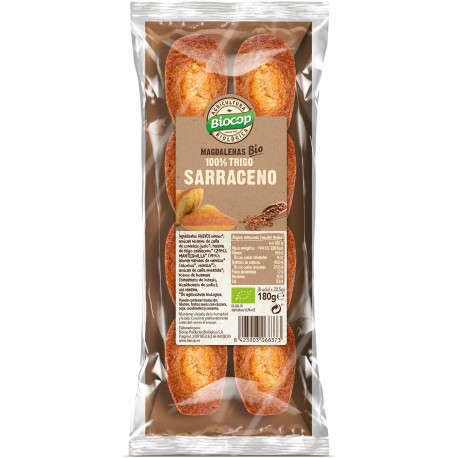 Comprar Biocop Magdalena Trigo Sarraceno 100% Bio 180G a precio de oferta